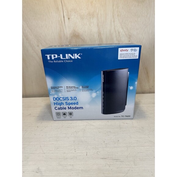 TP-LINK TC-7620 680Mbps Cable Modem - Picture 1 of 6